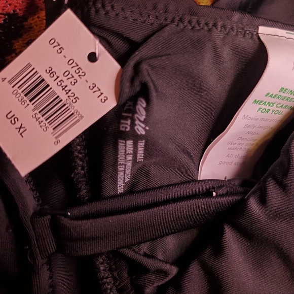 Aerie longline tie-back triangle bikini top - Picture 9 of 9